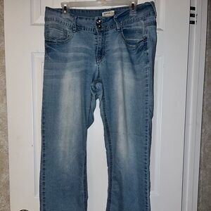 Faded Glory Light Blue Straight Jeans